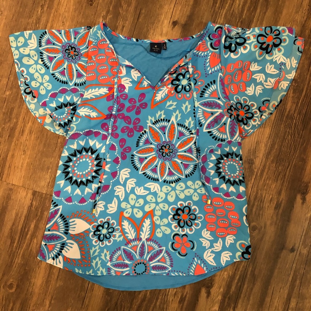Kaari Blue Top